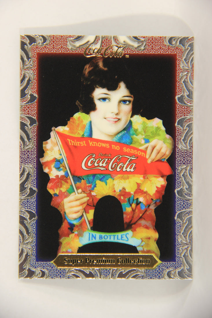 Coca-Cola Super Premium 1995 Trading Card #44 Cardboard Cutout 1923 L017794