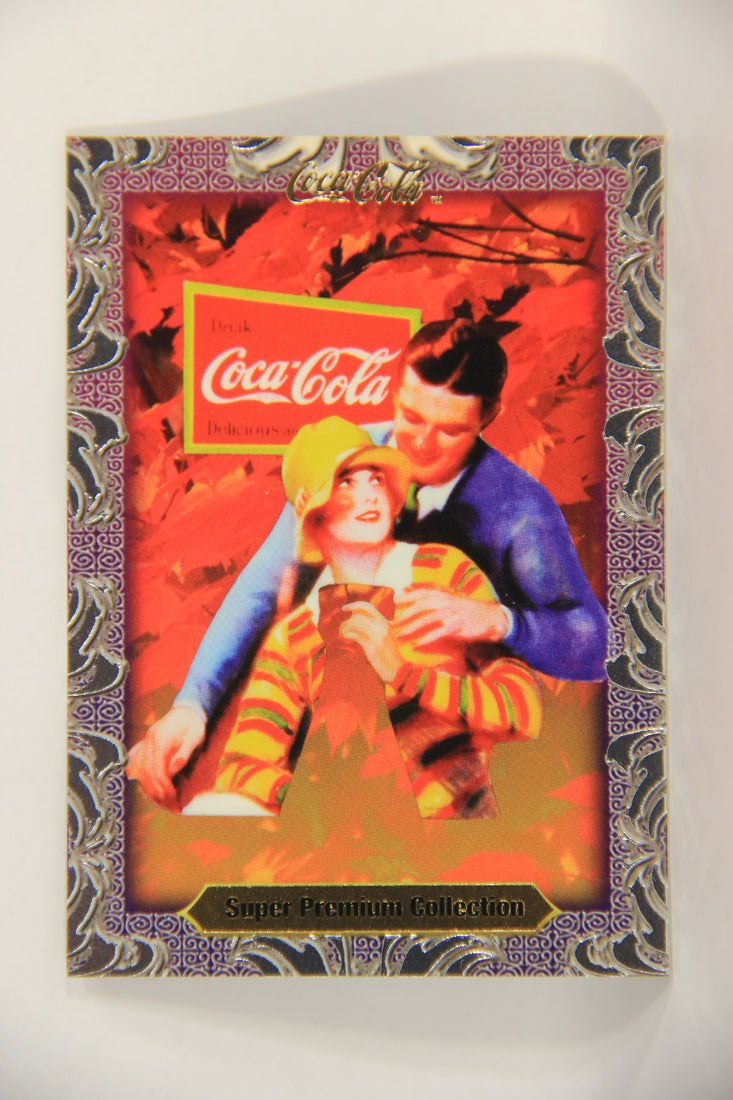 Coca-Cola Super Premium 1995 Trading Card #46 Bottle Ringer Display 1928 L017796