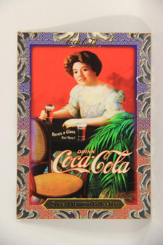 Coca-Cola Super Premium 1995 Trading Card #55 Cardboard Sign 1909 L017805