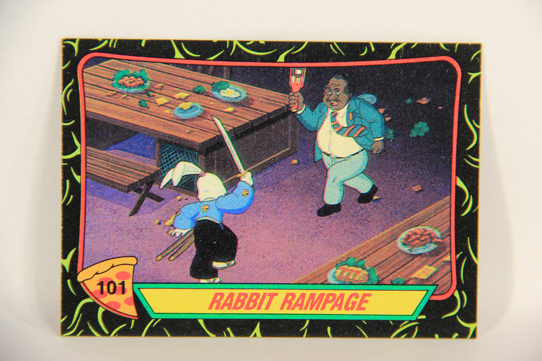 Teenage Mutant Ninja Turtles 2nd Series 1989 Trading Card #101 Rabbit Rampage L017823