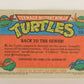 Teenage Mutant Ninja Turtles 2nd Series 1989 Trading Card #131 Back To The Sewer L017853