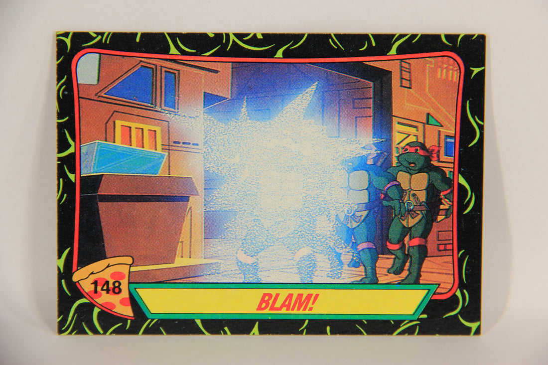 Teenage Mutant Ninja Turtles 2nd Series 1989 Trading Card #148 Blam L017870