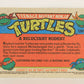 Teenage Mutant Ninja Turtles 2nd Series 1989 Trading Card #150 A Reluctant Rodent L017872