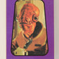Star Wars ROTJ 1983 Topps Sticker Trading Card #6 Admiral Ackbar - Purple L017914