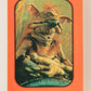 Star Wars ROTJ 1983 Topps Sticker Trading Card #23 Salacious Crumb - Orange L017923