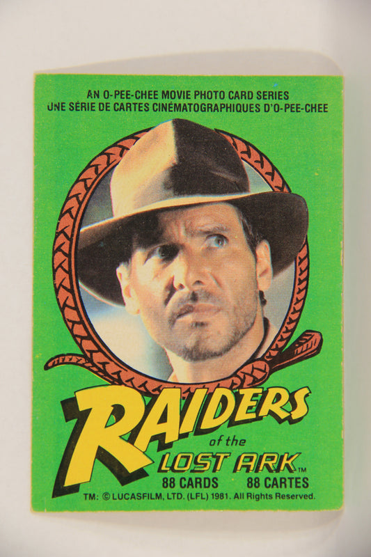 Raiders Of The Lost Ark 1981 Trading Card #1 Raiders Of The Lost Ark FR-ENG OPC L017927