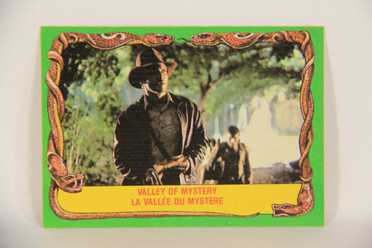 Raiders Of The Lost Ark 1981 Trading Card #6 Valley Of Mystery FR-ENG OPC L017932