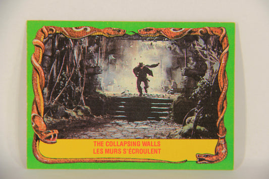 Raiders Of The Lost Ark 1981 Trading Card #11 The Collapsing Walls FR-ENG OPC L017937