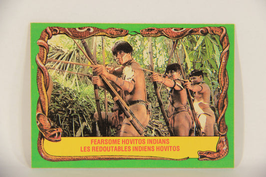 Raiders Of The Lost Ark 1981 Trading Card #13 Fearsome Hovitos Indians FR-ENG OPC L017939