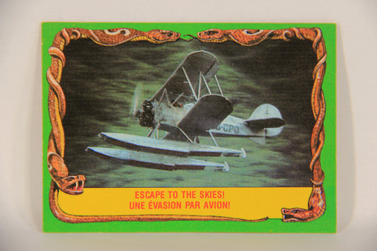 Raiders Of The Lost Ark 1981 Trading Card #16 Escape To The Skies FR-ENG OPC L017942