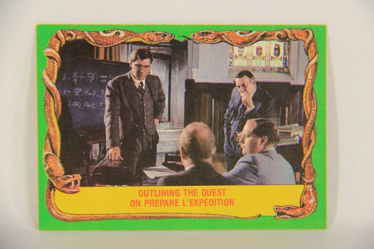 Raiders Of The Lost Ark 1981 Trading Card #18 Outlining The Quest FR-ENG OPC L017944