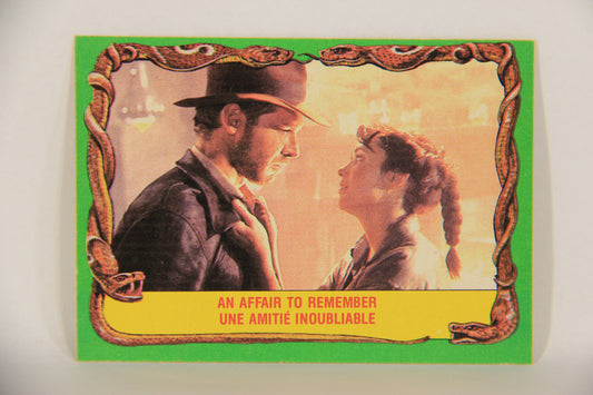 Raiders Of The Lost Ark 1981 Trading Card #23 An Affair To Remember FR-ENG OPC L017949