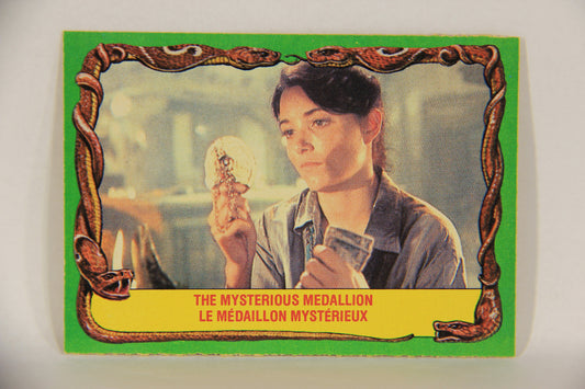 Raiders Of The Lost Ark 1981 Trading Card #24 The Mysterious Medallion FR-ENG OPC L017950