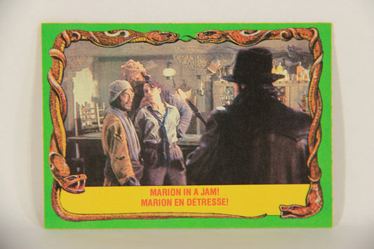 Raiders Of The Lost Ark 1981 Trading Card #26 Marion In A Jam FR-ENG OPC L017952