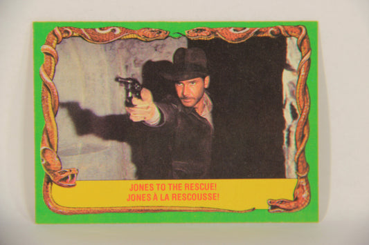 Raiders Of The Lost Ark 1981 Trading Card #27 Jones To The Rescue FR-ENG OPC L017953