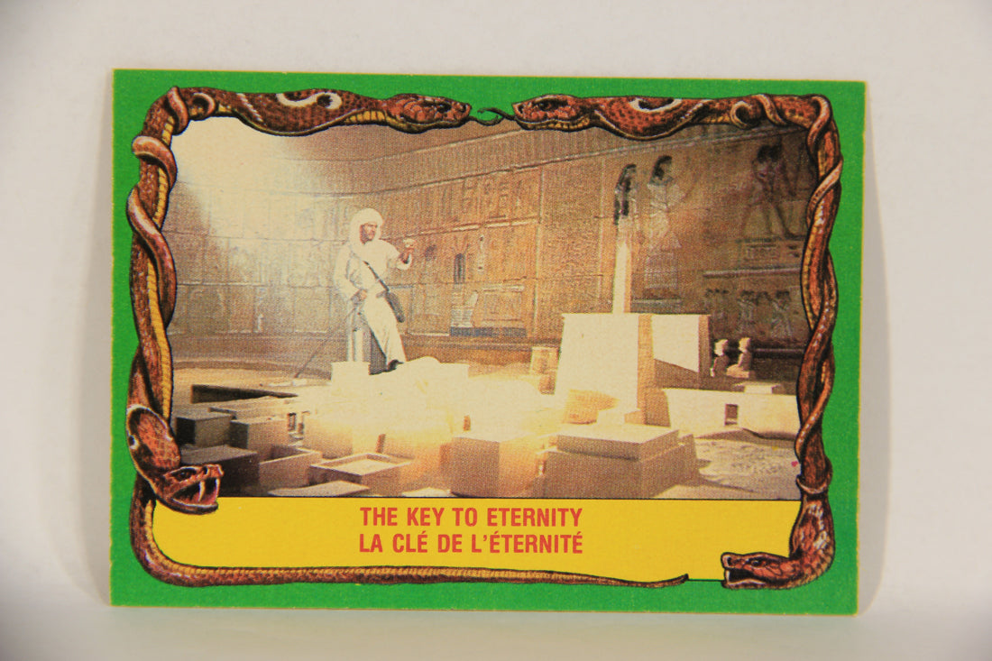 Raiders Of The Lost Ark 1981 Trading Card #46 The Key To Eternity FR-ENG OPC L017972