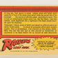 Raiders Of The Lost Ark 1981 Trading Card #52 Within The Stone Chest FR-ENG OPC L017978