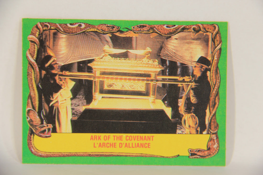 Raiders Of The Lost Ark 1981 Trading Card #53 Ark Of The Covenant FR-ENG OPC L017979