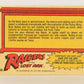 Raiders Of The Lost Ark 1981 Trading Card #68 Destruction Of The Flying Wing FR-ENG OPC L017994
