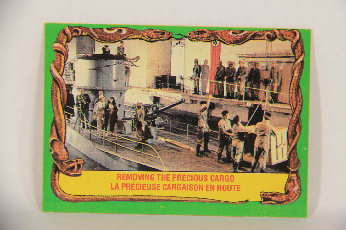 Raiders Of The Lost Ark 1981 Trading Card #75 Removing The Precious Cargo FR-ENG OPC L018001