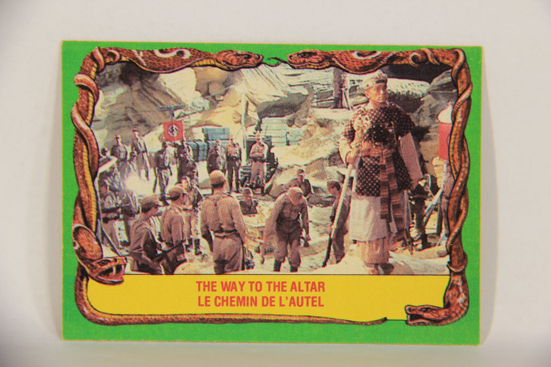 Raiders Of The Lost Ark 1981 Trading Card #81 The Way To The Altar FR-ENG OPC L018007