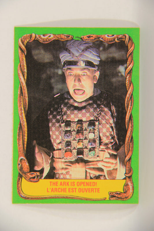 Raiders Of The Lost Ark 1981 Trading Card #84 The Ark Is Opened FR-ENG OPC L018010