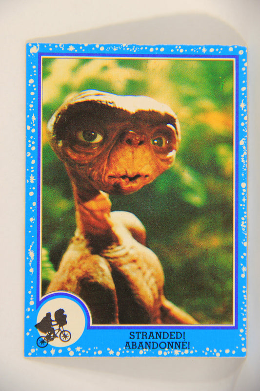 E.T. The Extra-Terrestrial 1982 Trading Card #3 Stranded FR-ENG OPC L018030