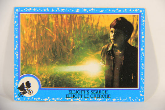 E.T. The Extra-Terrestrial 1982 Trading Card #5 Elliott's Search FR-ENG OPC L018032