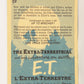 E.T. The Extra-Terrestrial 1982 Trading Card #22 Alone In The House FR-ENG OPC L018049