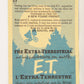 E.T. The Extra-Terrestrial 1982 Trading Card #23 Up To Mischief FR-ENG OPC L018050