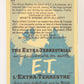 E.T. The Extra-Terrestrial 1982 Trading Card #33 Trouble For Elliott FR-ENG OPC L018060
