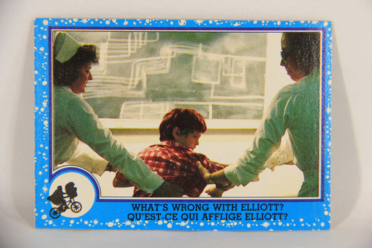 E.T. The Extra-Terrestrial 1982 Trading Card #34 What's Wrong With Elliott FR-ENG OPC L018061