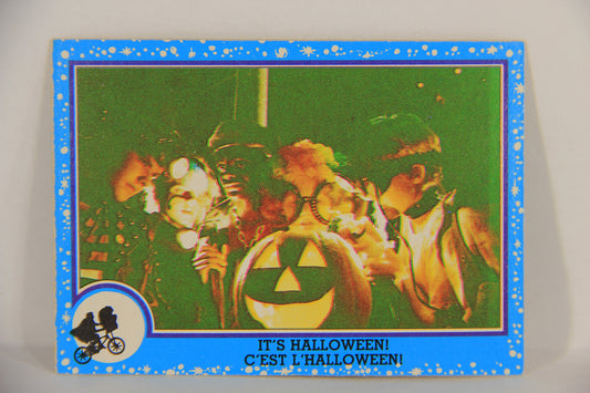 E.T. The Extra-Terrestrial 1982 Trading Card #41 It's Halloween FR-ENG OPC L018068