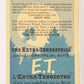 E.T. The Extra-Terrestrial 1982 Trading Card #44 Trick Or Treat FR-ENG OPC L018071