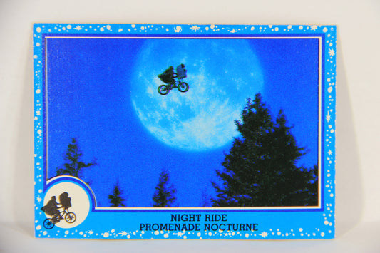 E.T. The Extra-Terrestrial 1982 Trading Card #45 Night Ride FR-ENG OPC L018072