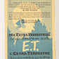 E.T. The Extra-Terrestrial 1982 Trading Card #45 Night Ride FR-ENG OPC L018072