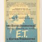 E.T. The Extra-Terrestrial 1982 Trading Card #51 Their Home Besieged FR-ENG OPC L018078