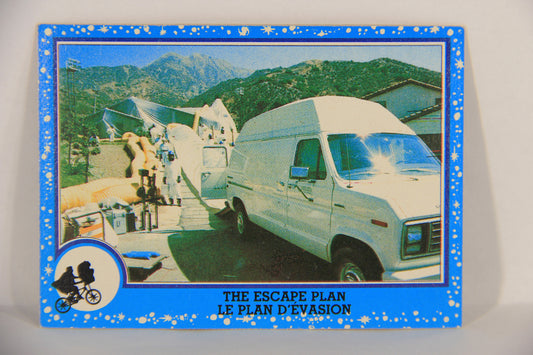 E.T. The Extra-Terrestrial 1982 Trading Card #60 The Escape Plan FR-ENG OPC L018087