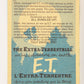 E.T. The Extra-Terrestrial 1982 Trading Card #60 The Escape Plan FR-ENG OPC L018087