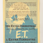 E.T. The Extra-Terrestrial 1982 Trading Card #65 Bicycle Chase FR-ENG OPC L018092