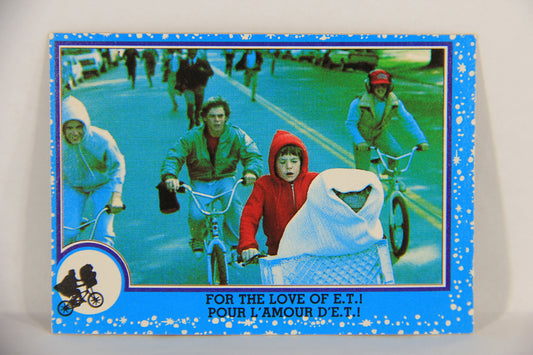 E.T. The Extra-Terrestrial 1982 Trading Card #66 For The Love Of E.T. FR-ENG OPC L018093
