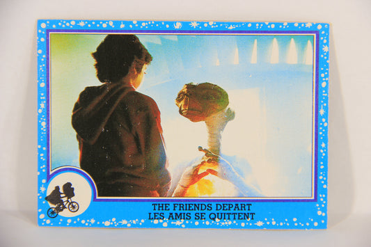 E.T. The Extra-Terrestrial 1982 Trading Card #75 The Friends Depart FR-ENG OPC L018102