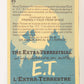 E.T. The Extra-Terrestrial 1982 Trading Card #85 An Amazing New Star FR-ENG OPC L018112