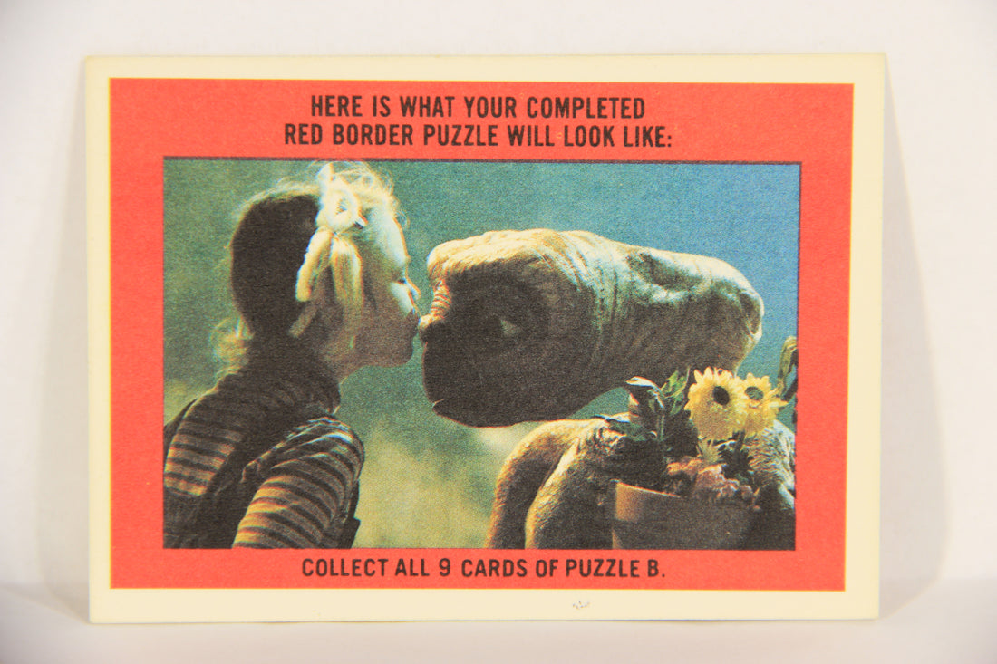 E.T. The Extra-Terrestrial 1982 Trading Card Sticker #11 E.T. Extremely Short-Printed L018125