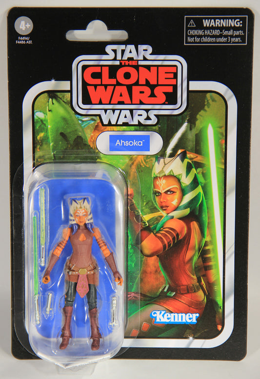 Star Wars Ahsoka Vintage Collection VC102 Clone Wars Action Figure MOC Reissue L018135