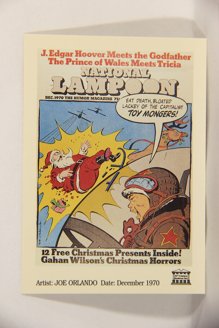 National Lampoon 1993 Trading Card #2 - Santa Claus - December 1970 L018160