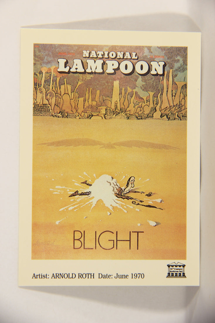 National Lampoon 1993 Trading Card #5 Blight - June 1970 L018163