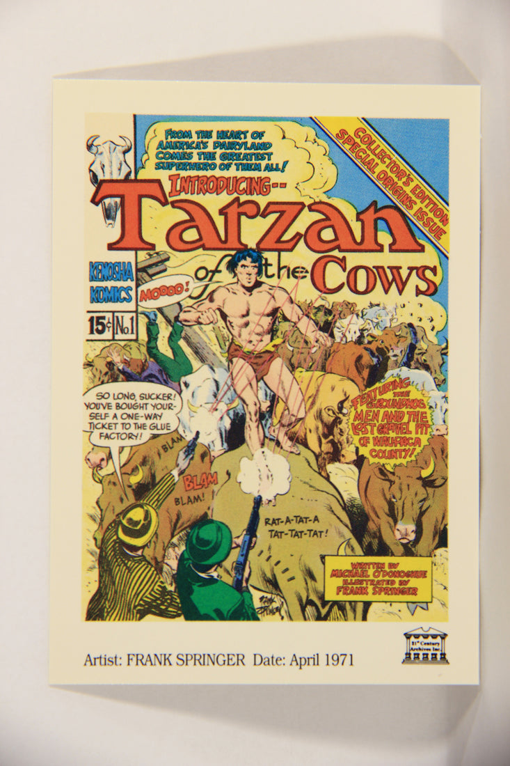 National Lampoon 1993 Trading Card #10 Tarzan Of The Cows - April 1971 L018168