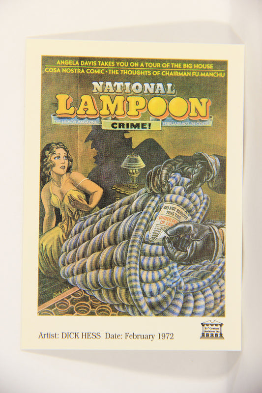 National Lampoon 1993 Trading Card #14 Crime - February 1972 L018172