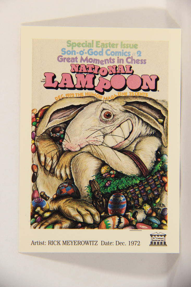 National Lampoon 1993 Trading Card #15 Special Easter Issue - December 1972 L018173